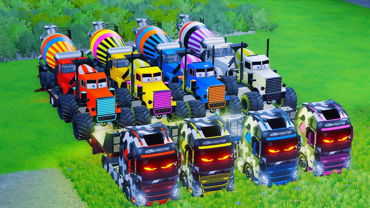 Transporting American Giant Trucks Through the Ultimate Test! 🚛  FS22 #139