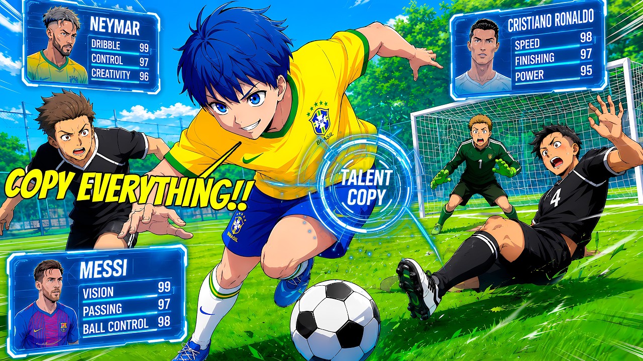 This Soccer Player Can STEAL Other Players' Talents!! - Manhwa Recap