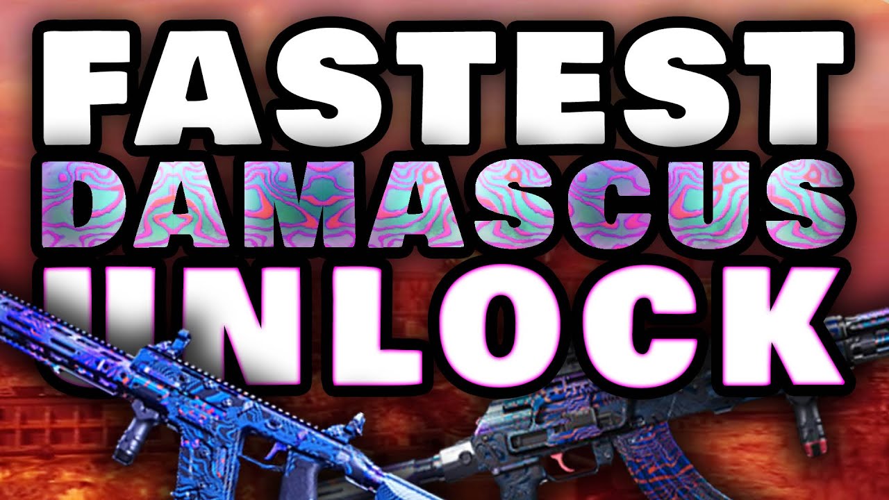 FASTEST Way to Unlock Damascus Camo Guide | Modern Warfare Damascus Camo