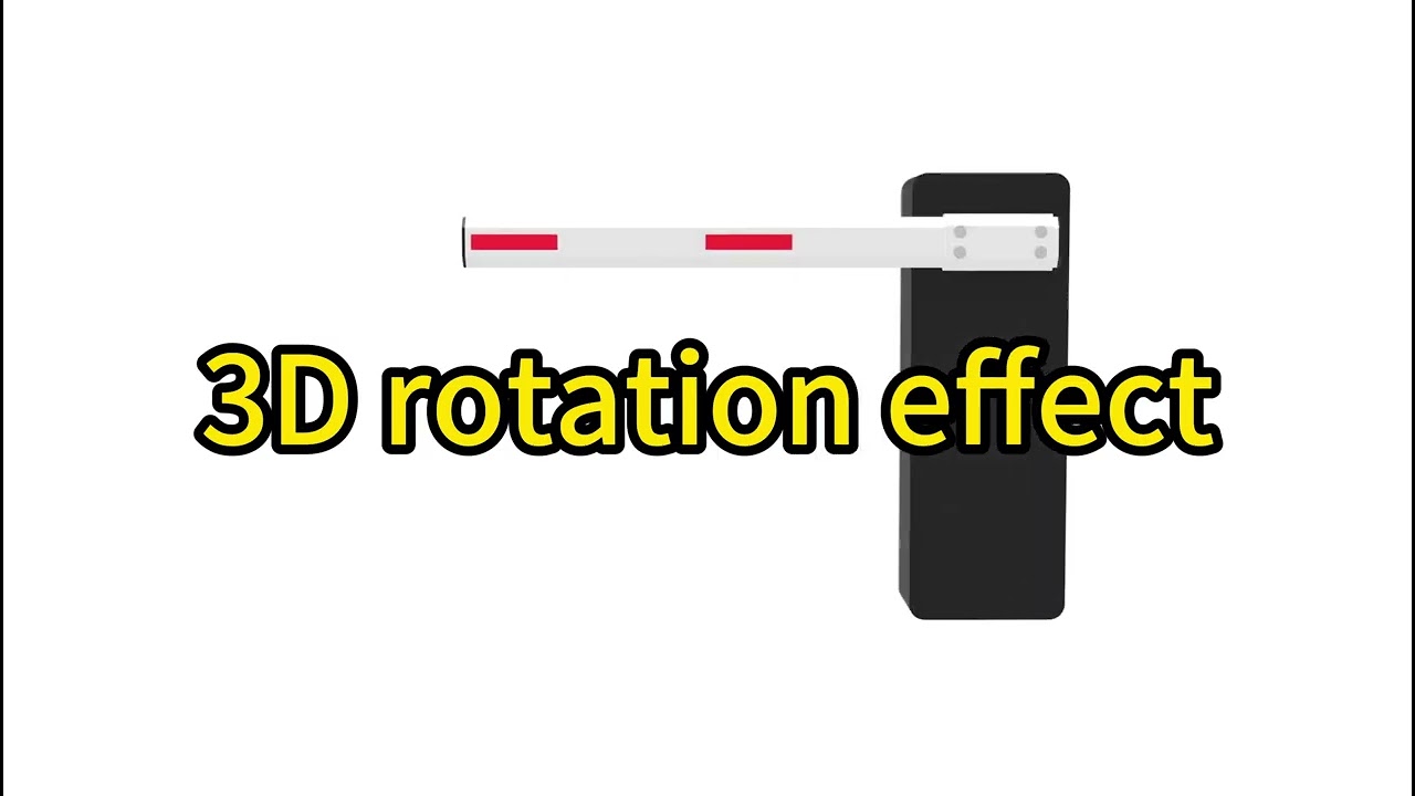 BG12 Automatic Vehicle Barrier with Telescopic Arm | Brushless DC Motor Gate for Smart Parking