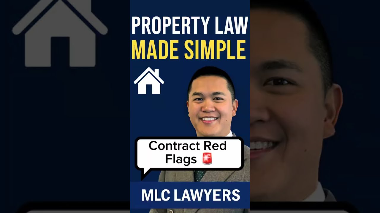 3 Contract Red Flags Every NSW Homebuyer Must Spot 🚨 | Property Law Tips