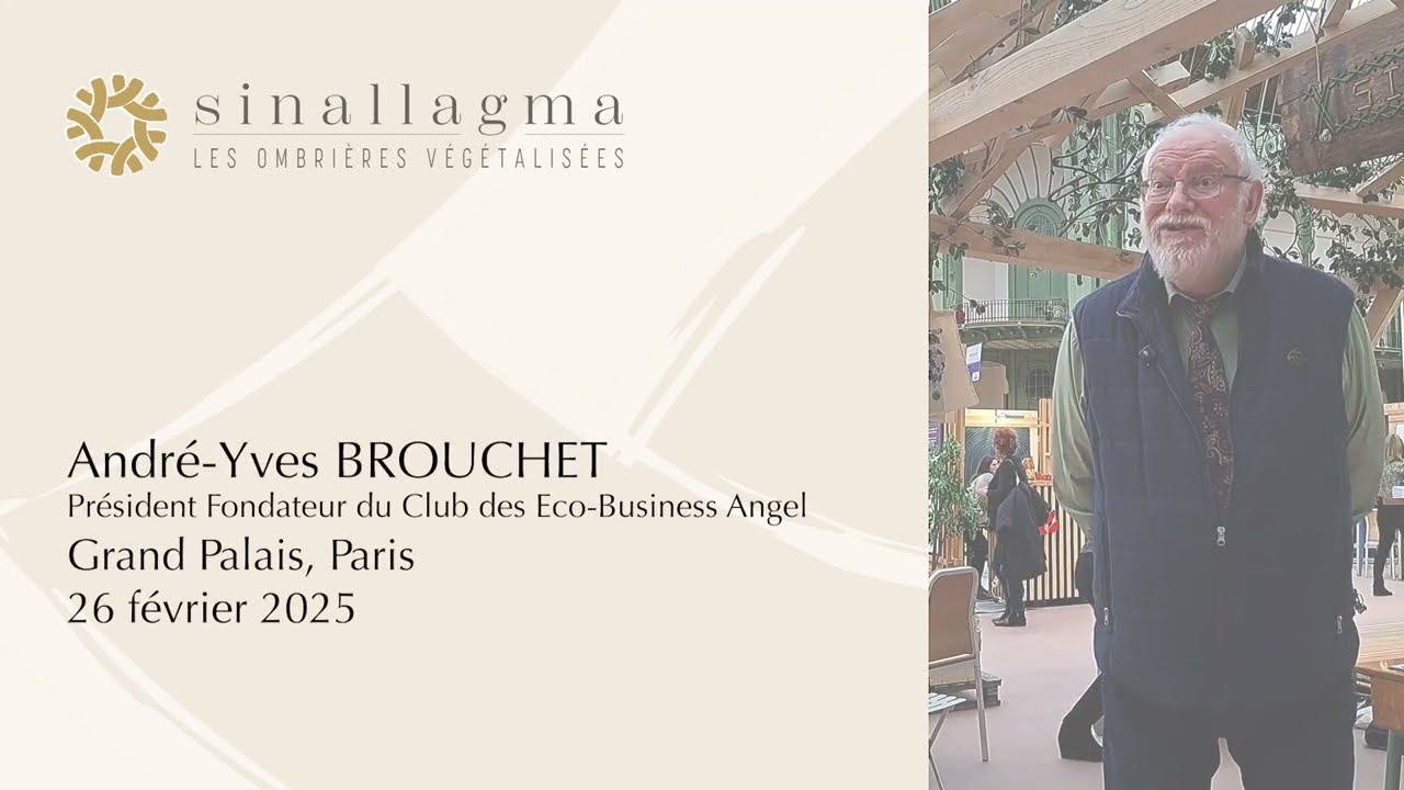 André-Yves  BROUCHET, Eco-Business Angel - ''J'ai tout de suite remarqué l'innovation''