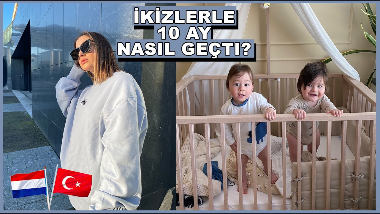 10 AYLIK IKIZLERLE 1 DOLU GÜN! IKIZ ANNESI OLMAK? DÜSÜNDÜKLERIM...