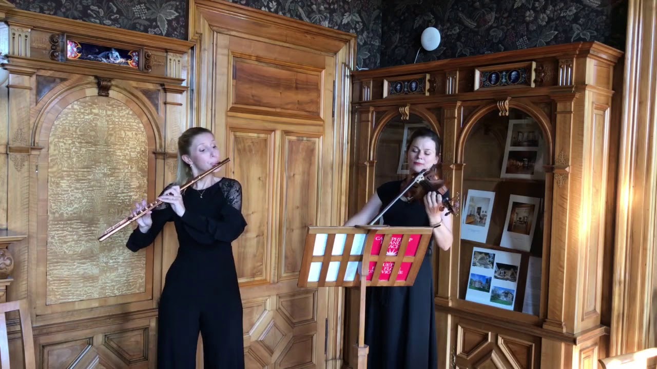 Bach - Andante in E minor / Bargin and Benková (2018)
