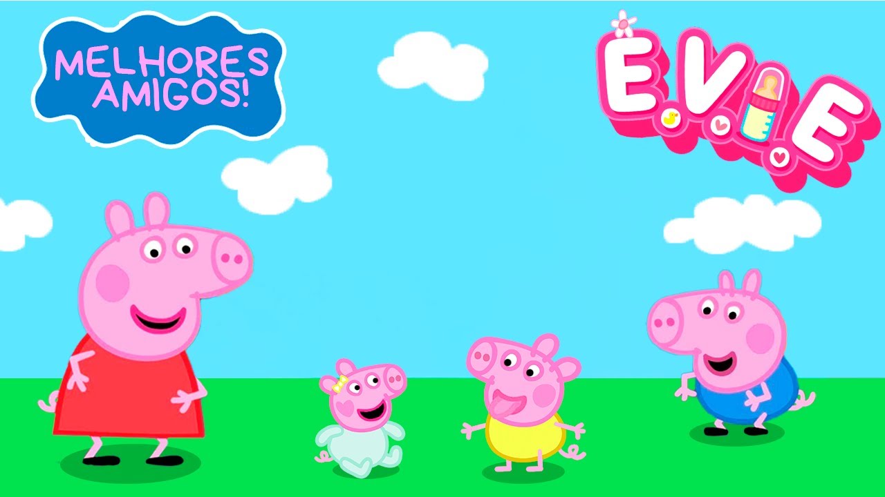 Como Serão os Primeiros Meses da Vida da EVIE PIG! (Peppa Pig)