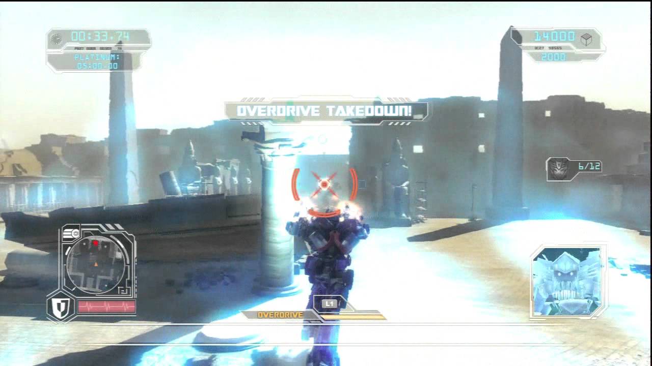Unlimited Overdrive + Invincibility - Transformers Revenge of The Fallen Cheats