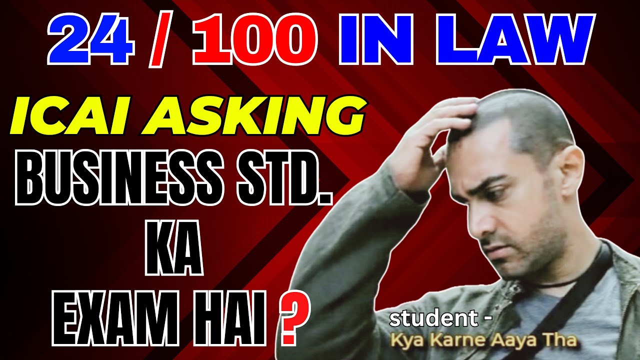 24 / 100 in law 😭 #cafoundation 😔| law Answer sheet analysis- Improve yourself with #drankuragarwal