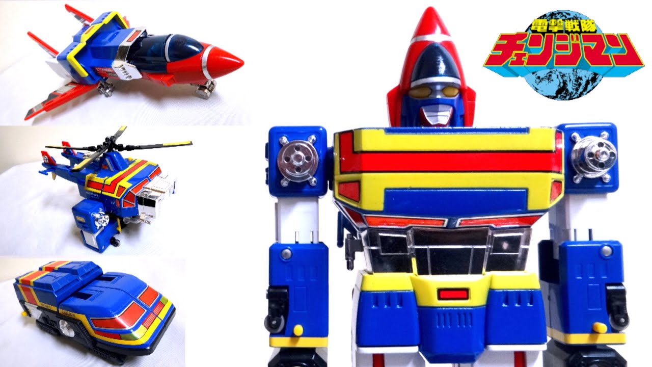 【電撃戦隊チェンジマン】アースコンバージョン！DX超合金 電撃合体 チェンジロボ ヲタファの歴代戦隊ロボレビュー / Dengeki Sentai Changeman DX ChangeRobo