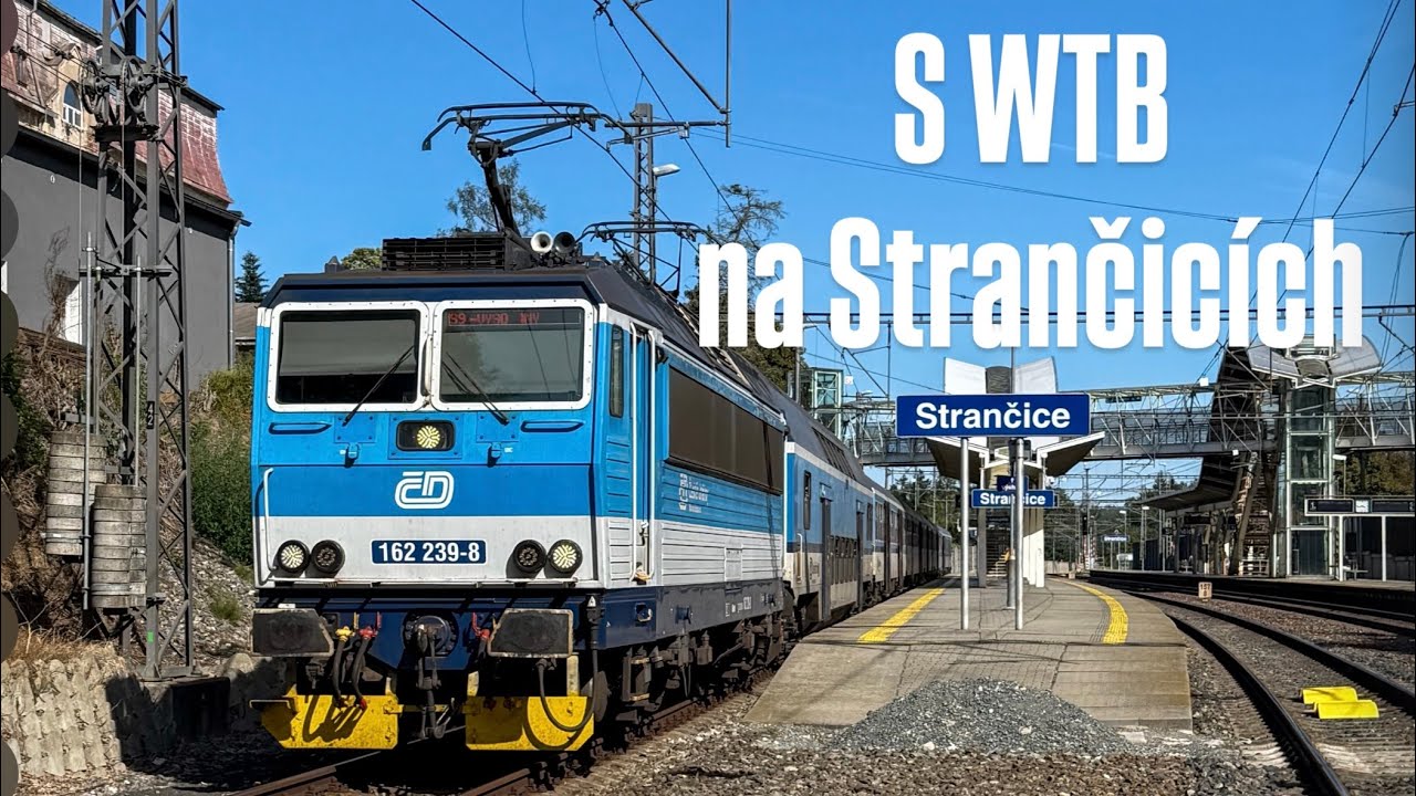 WTB souprava na Strančice. Jízda ze Sysla i z mašiny, prohlídka soupravy