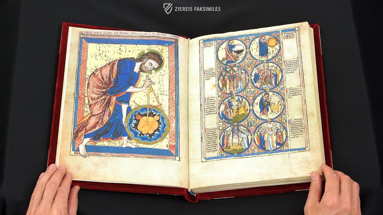 THE BIBLE MORALISÉE - Browsing Facsimile Editions (4K / UHD)