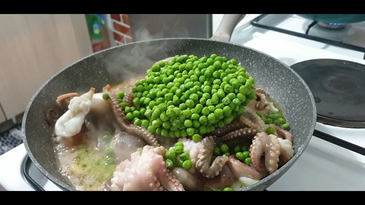 polipetti con piselli