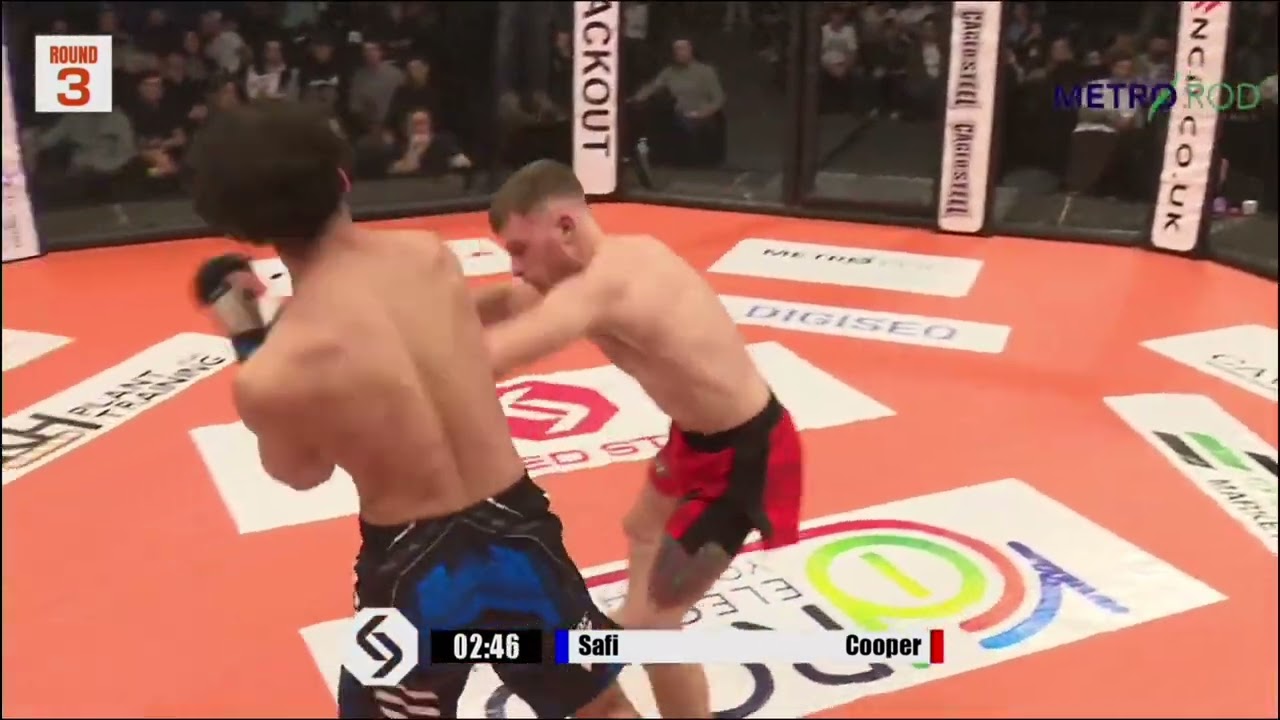 Nasrat Safi Vs Drew Cooper #CagedSteel38