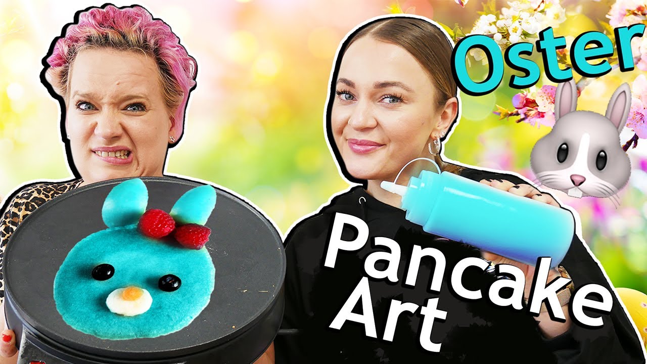OSTER PANCAKE ART CHALLENGE | WER BACKT DEN BESTEN OSTERHASE!?
