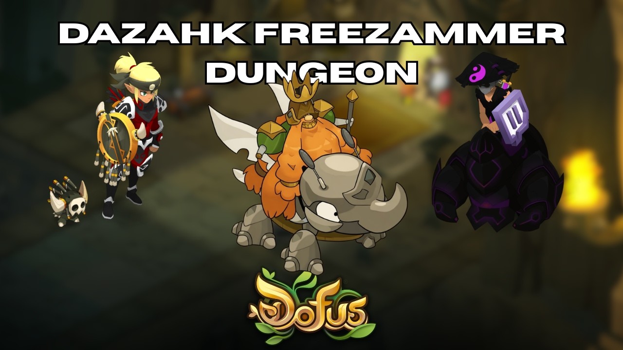 Dazahk Freezammer Zobal & Cra Duo Dofus 3.5