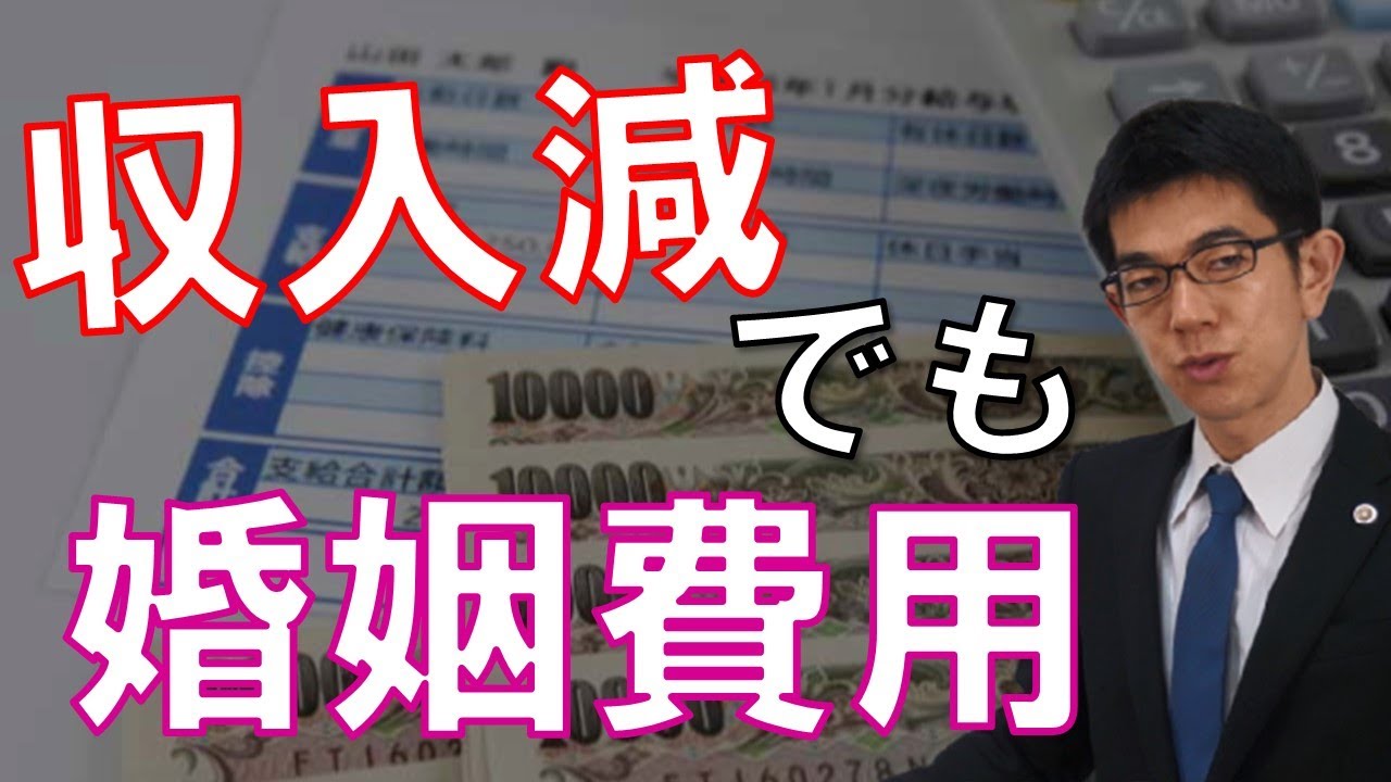 収入減でも婚姻費用の減額請求が否定された裁判例