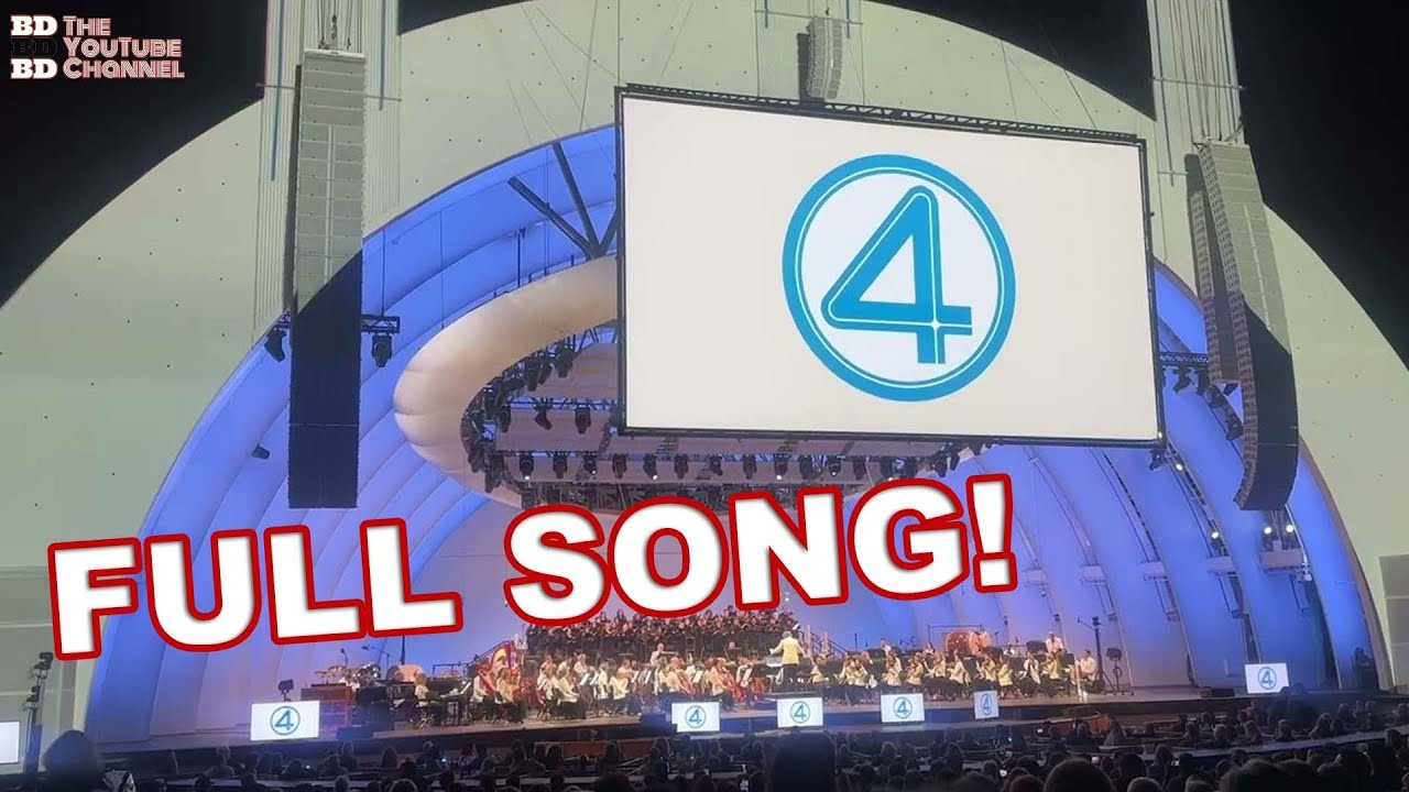 Fantastic Four: First Steps MCU Theme Song Live