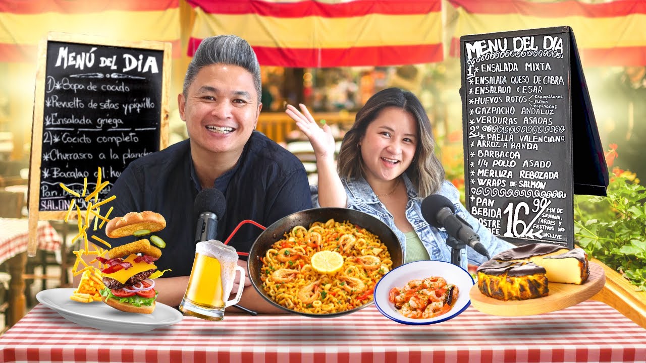 Menu del dia в Валенсии, Испания ✨