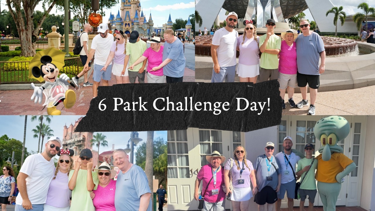 6 PARK CHALLENGE | 4 DISNEY PARKS & 2 UNIVERSAL PARKS! CAN IT BE COMPLETED?