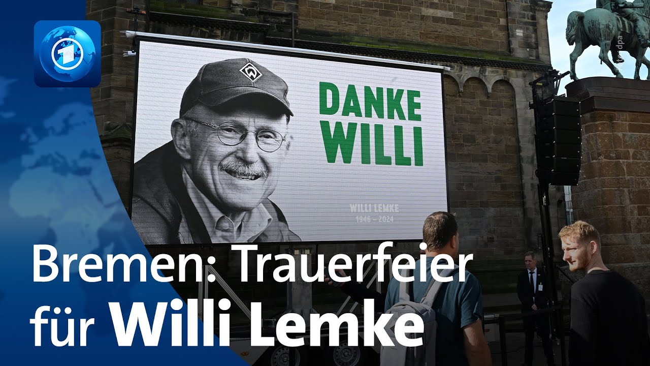 Ehemaliger Manager von Werder: Trauerfeier für Willi Lemke