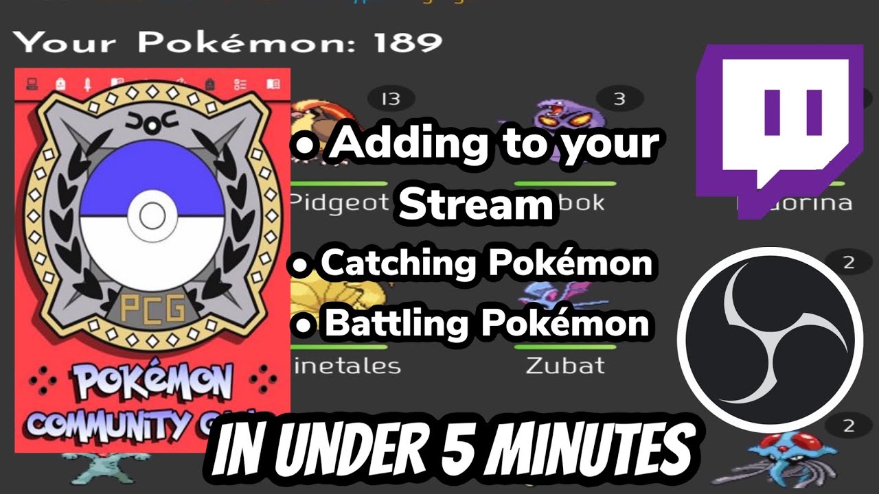 Как настроить и играть в игру Pok&eacute;mon Community на Twitch