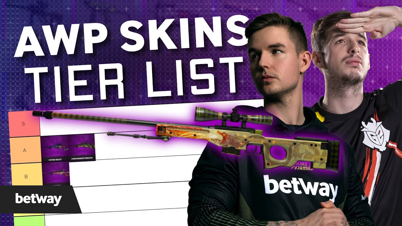 Dev1ce & kennyS' BEST AWP Skin Tier List! 🎯