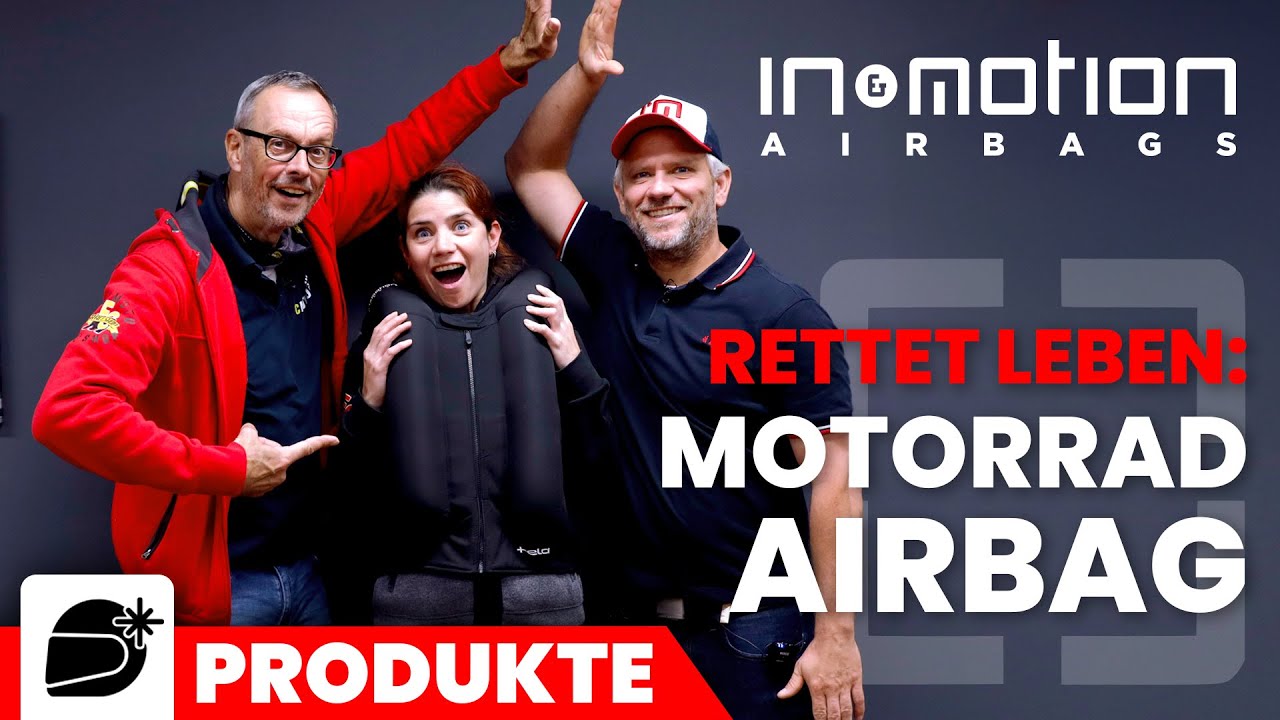 Gamechanger in Sachen Motorradbekleidung: Lebenswichtig & Lebensgefährlich - der Airbag rettet Leben