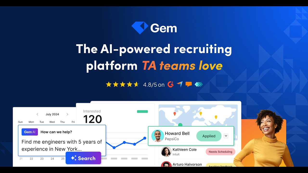 Демонстрационный день: Как Gem способствует успеху на всех этапах подбора персонала