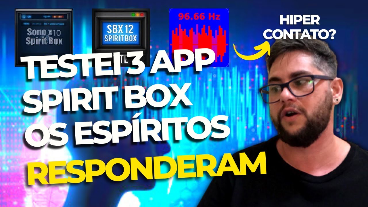 TESTEI OS 3 MELHORES APP SPIRIT BOX (GRÁTIS) para (IPHONE)!!