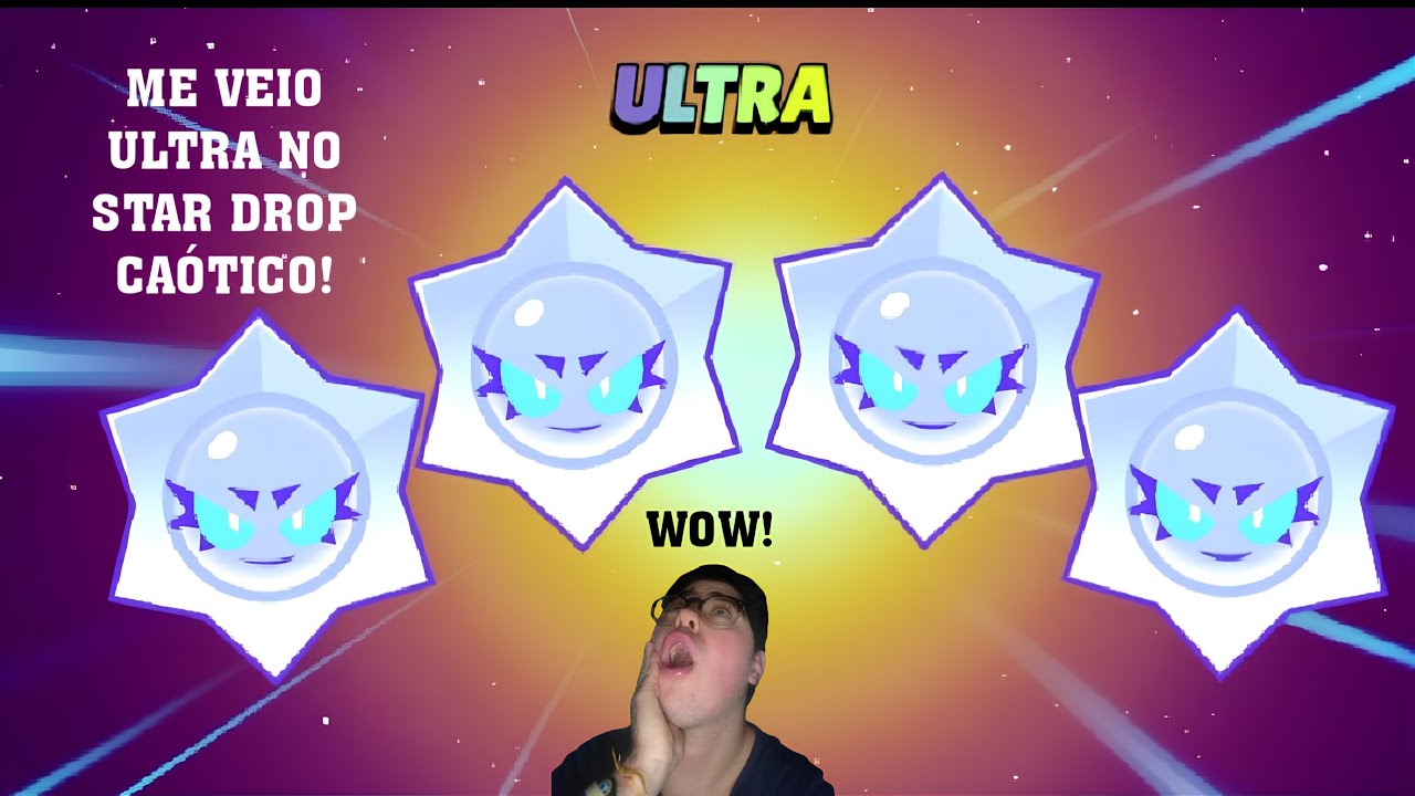 VEIO - ME ULTRA NO STAR DROP CAÓTICO, E VEIO COISA BOA! - Brawl Stars 
