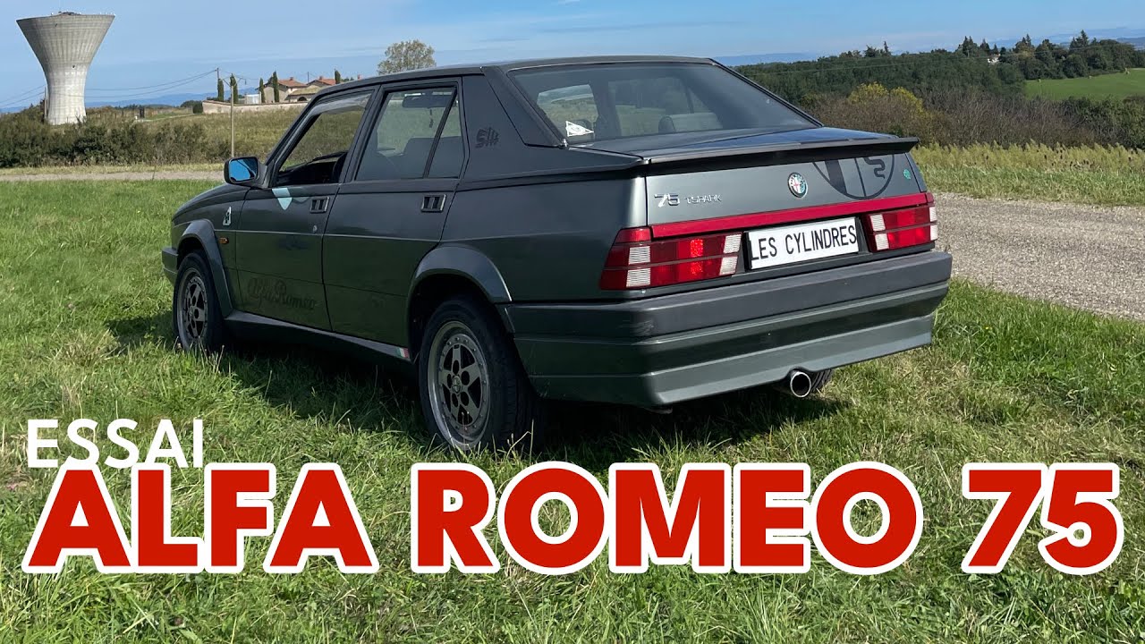 Essai Alfa Romeo 75 T.Spark : Elle a un charme désuet et du caractère 🇮🇹