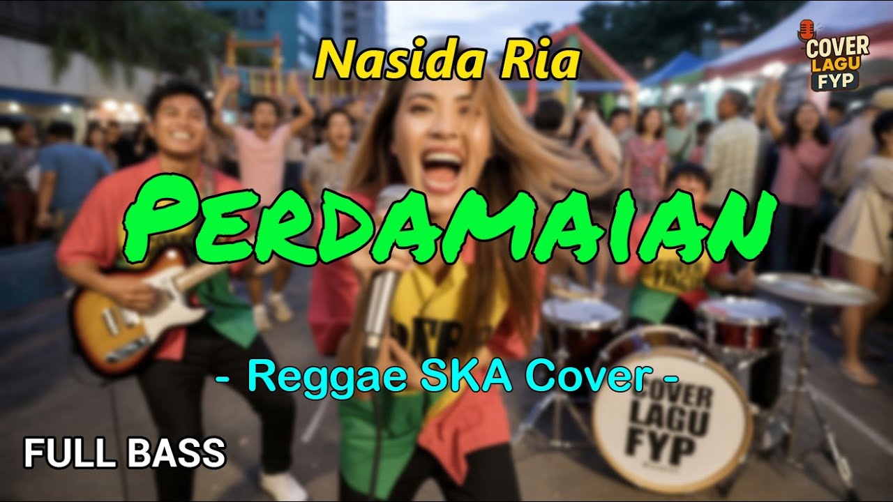 Nasida Ria - Perdamaian (Reggae Cover) || Full Bass