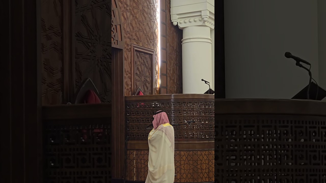 أذان العشاء من جامع سيد الشهداء لــ المؤذن #عبدالرحمن_كاتب || السبت 4 رمضان 1447هـ 