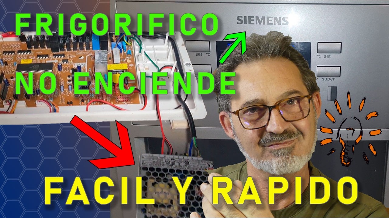 🔧 TRUCO del taller para reparar TARJETA de FRIGORÍFICO SIEMENS que NO ENCIENDE | PASO a PASO