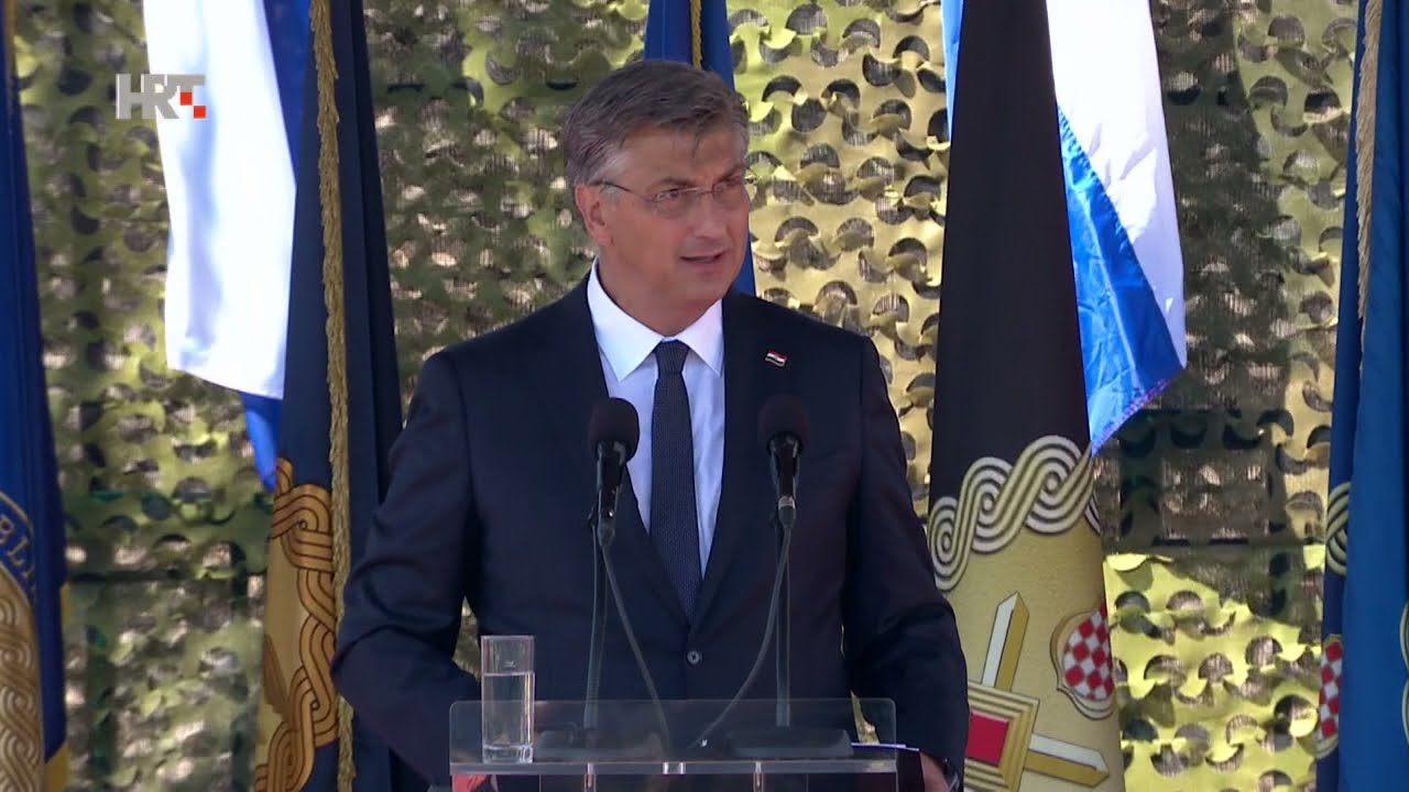 Govor Andreja Plenkovića u Kninu, 5.8.2021.