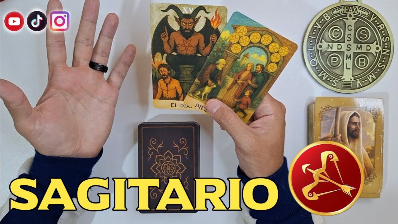 SAGITARIO🧿OCACIONARAS CORAJE Y CELOS DE TODOS, POR ESTE DESPRENDIMIENTO DE UNA BRUJERÍA DEL PASADO.N