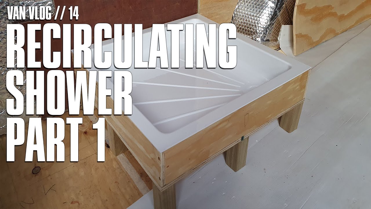 Recirculating shower part 1