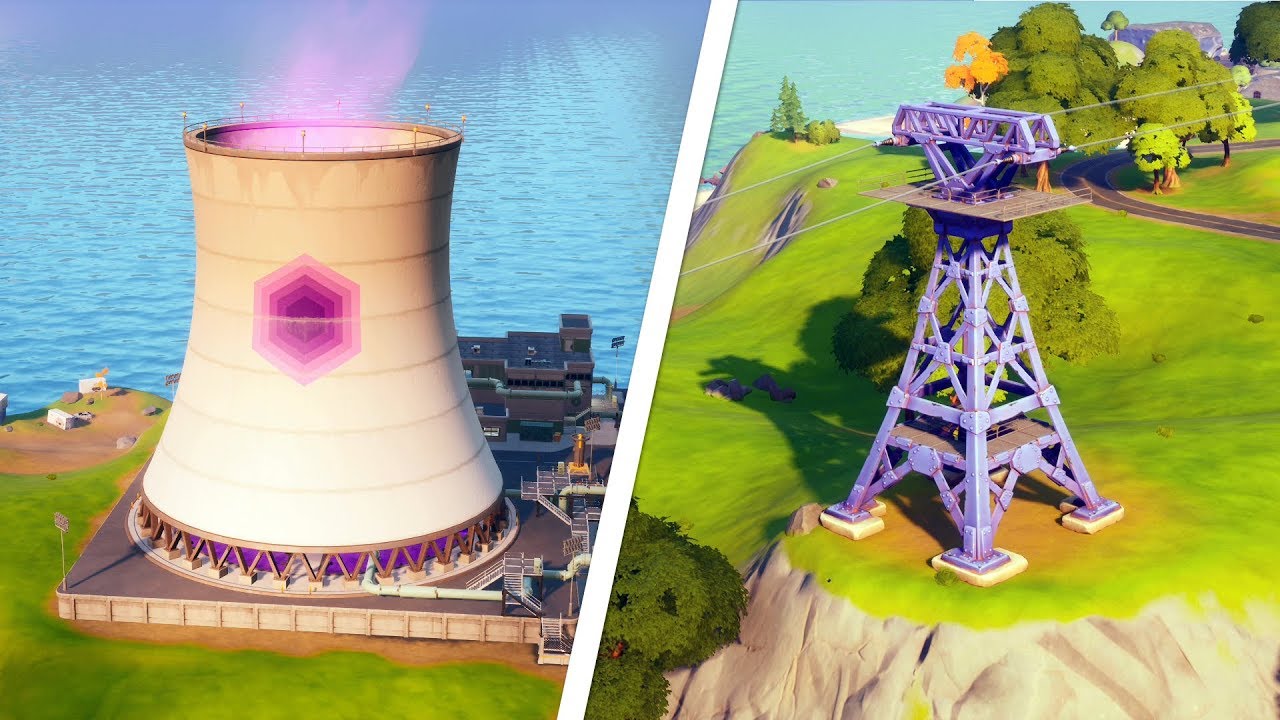 Ride the Steamy Stacks, a Zipline, and use a Secret Passage in a Single Match - Fortnite Challenge