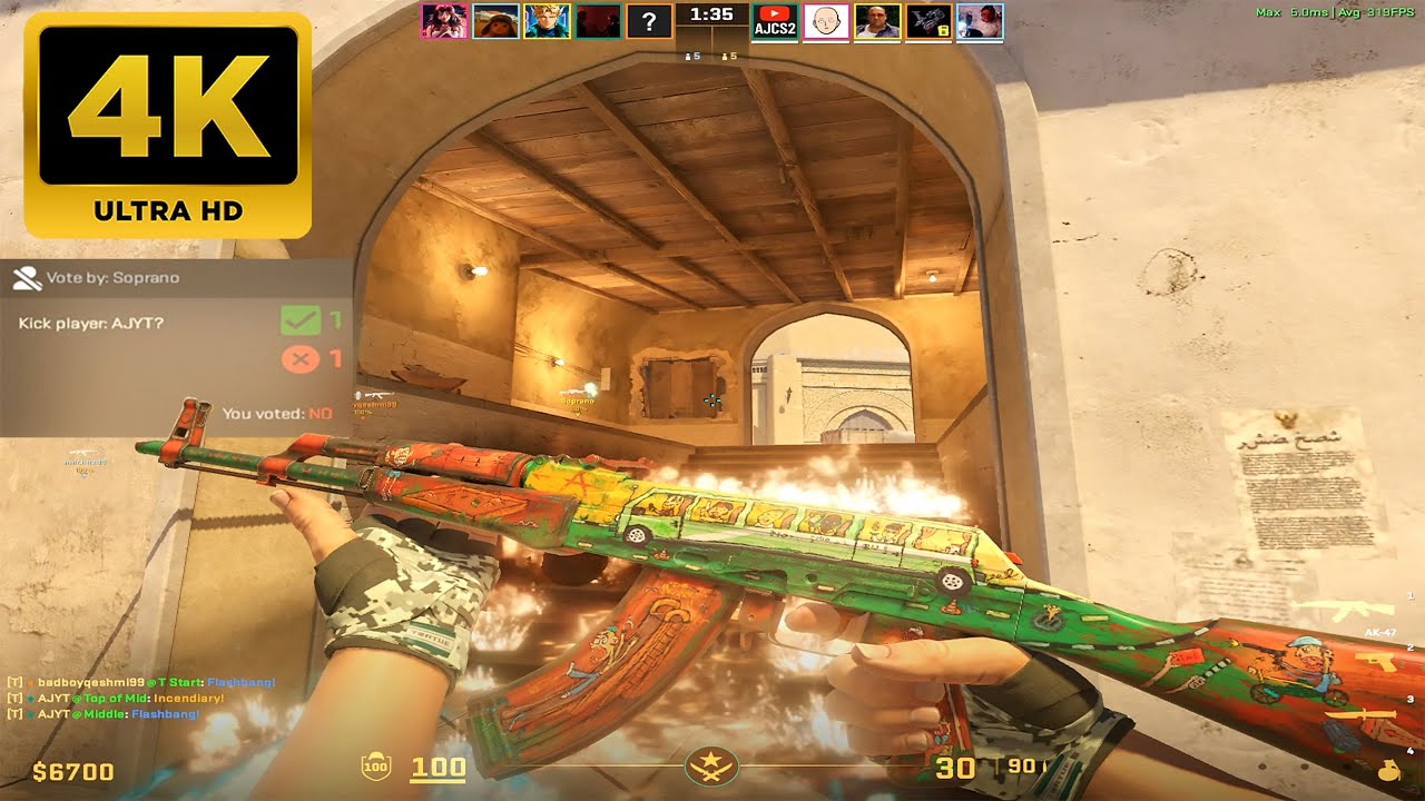 Counter Strike 2 -  Mirage - Full Gameplay