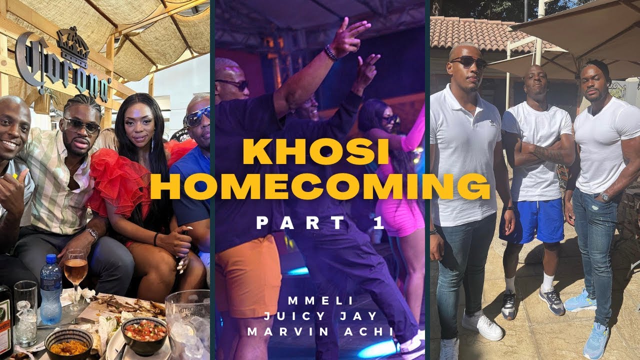 KHOSI HOMECOMING Part 1 in New Castle with Mmeli, Juicy Jay & Marvin Achi