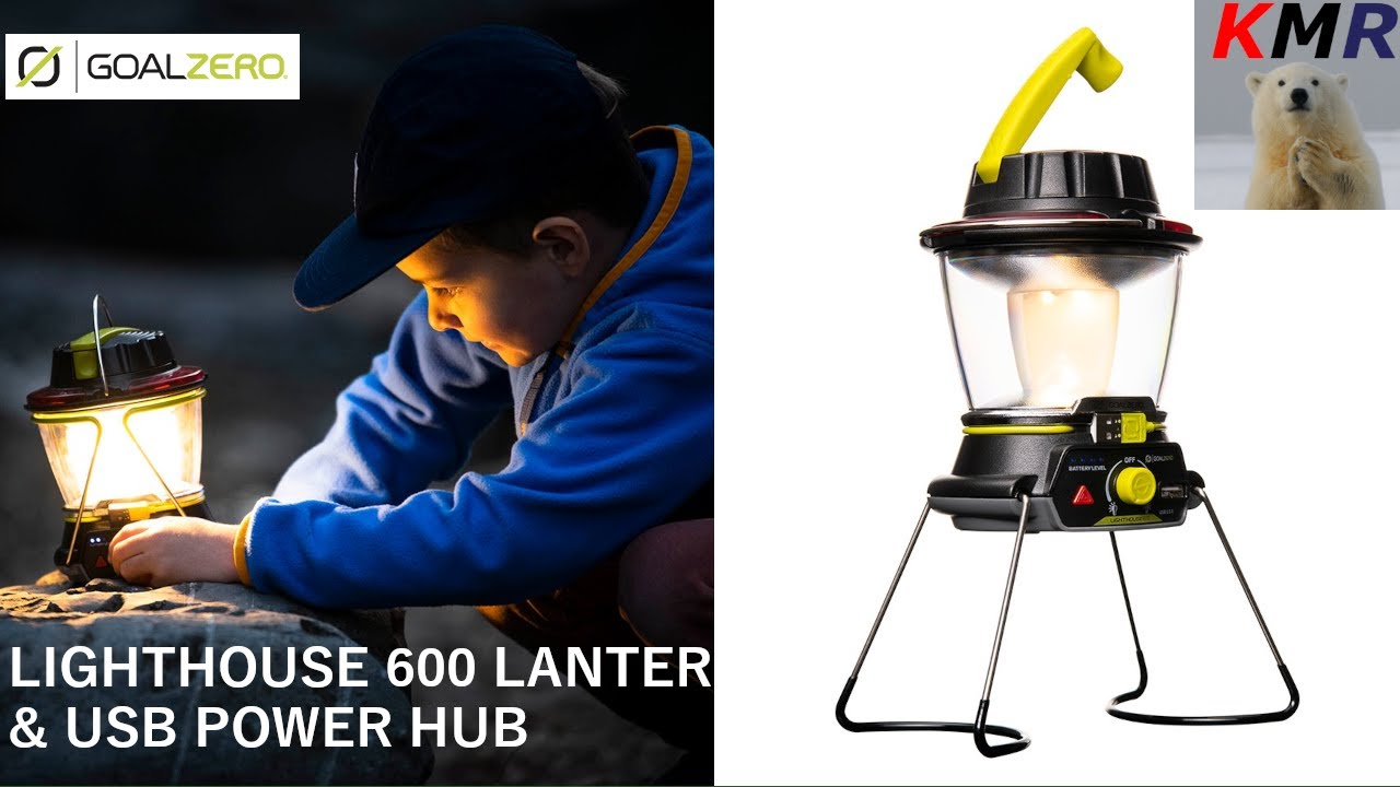 รีวิวตะเกียงไฟฟ้า Goal Zero Lighthouse 600 เปิดครึ่งเดียวได้ เต็มดวงได้ ชาร์จไฟได้