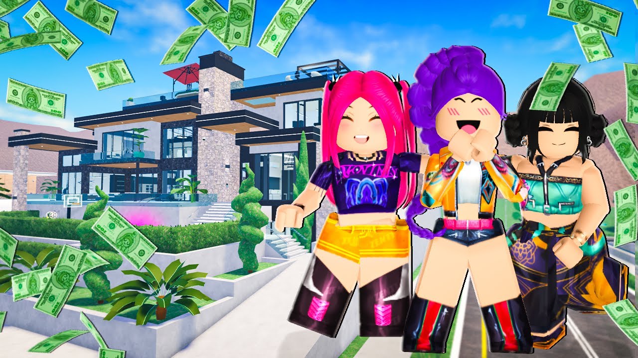 LES HUNTRIX ACHÈTENT LEUR PREMIÈRE MAISON DE BILLIONAIRES DANS ROBLOX