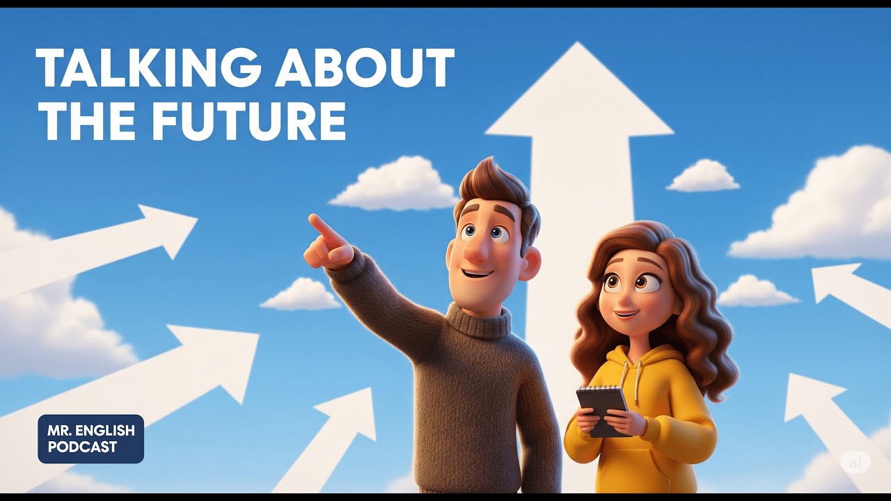 Talking About the Future in English | Will vs Going To – Mr. English Podcast Ep. 13