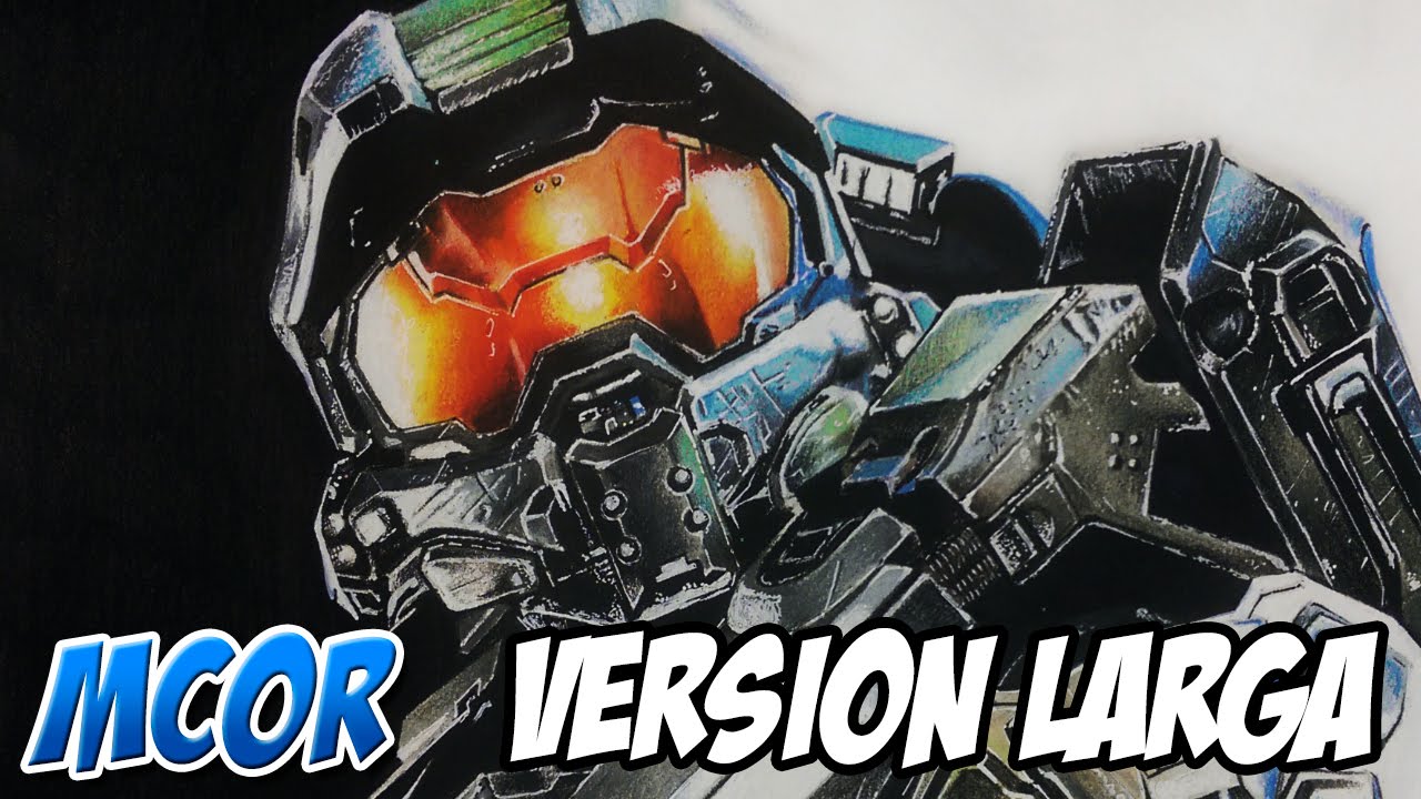Como Dibujar Master Chief de HALO | Versión Larga