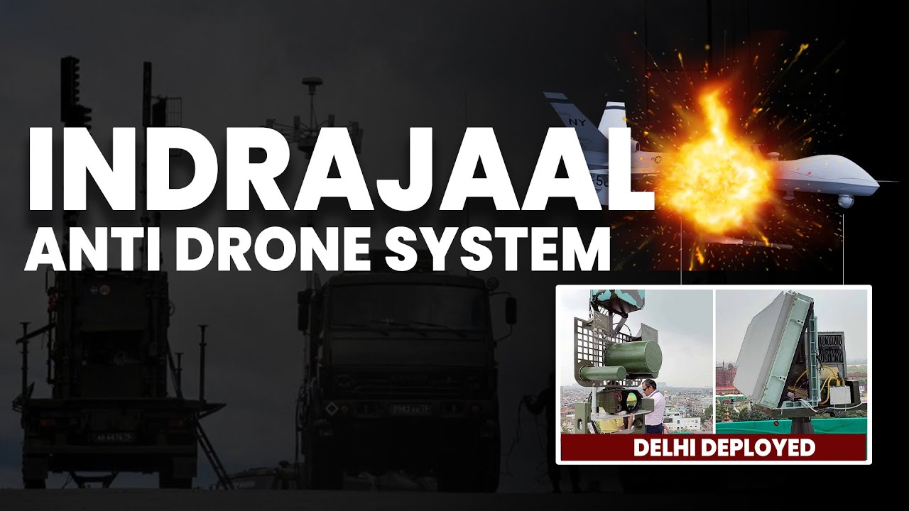 Indrajaal anti drone system | #antidrone #india