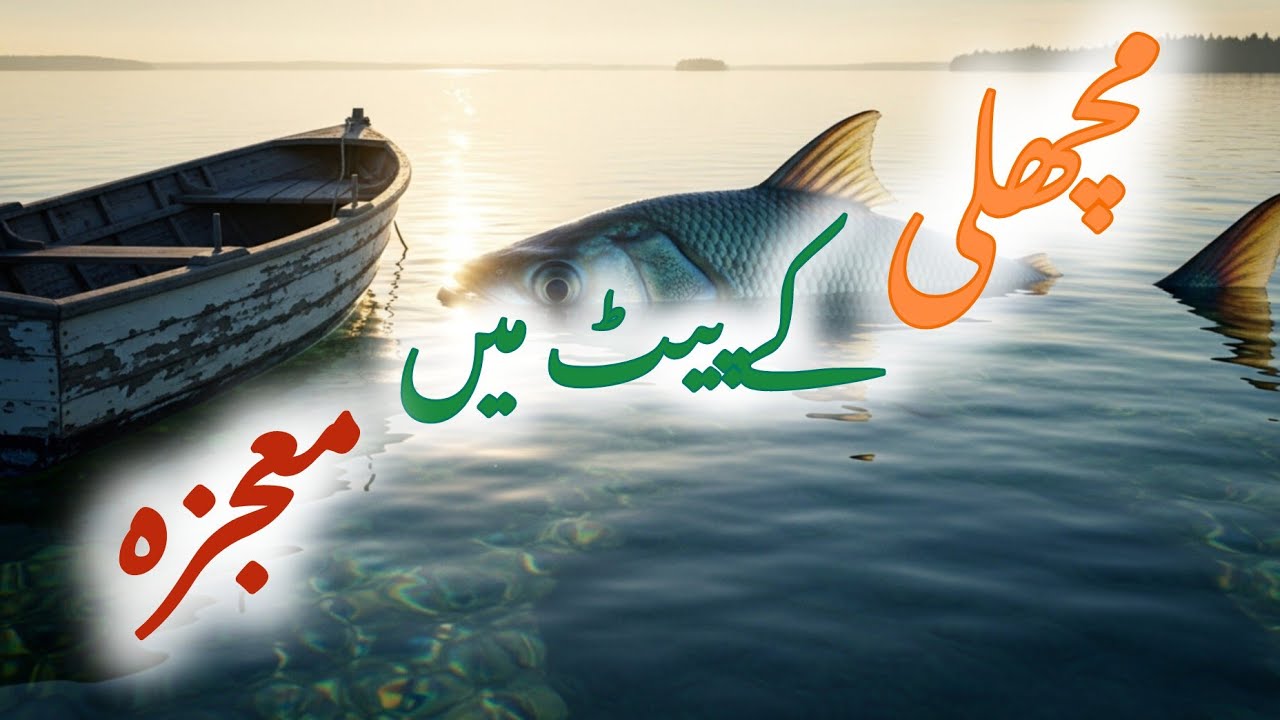 🌊 Miracle in the Belly of the Fish – The Story of Prophet Yunus (A.S)