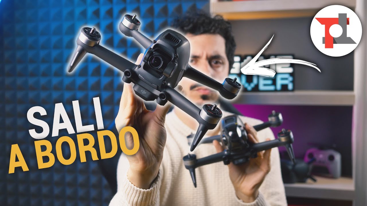 Ho provato il DJI FPV DRONE: è UNA FIGATA, sembra di essere A BORDO!