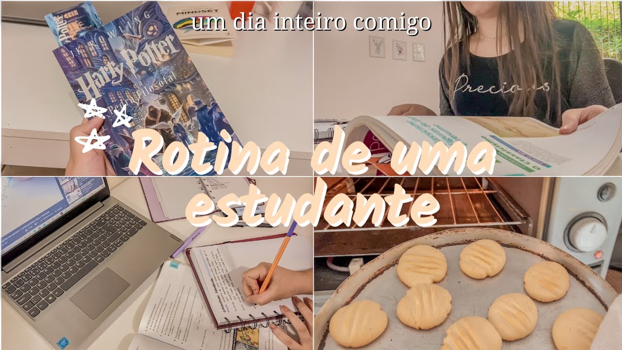 ROTINA DE UMA ESTUDANTE | Um dia inteiro comigo ✨