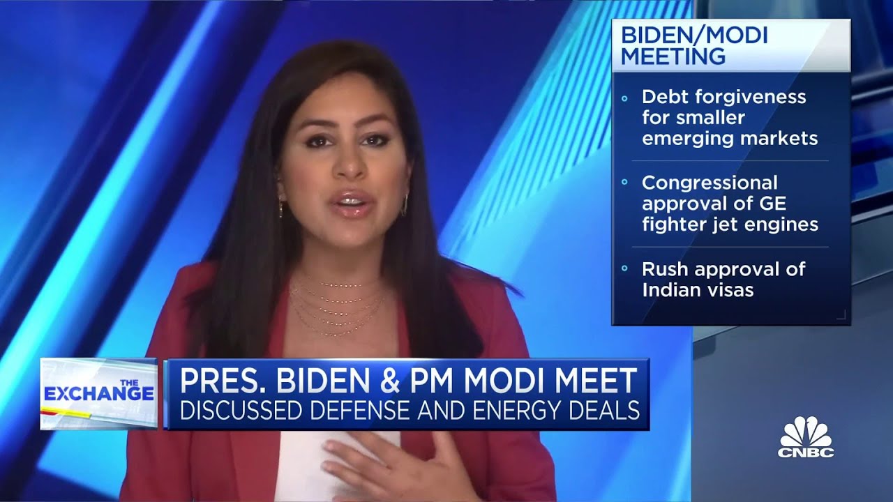 Biden's meeting with PM Modi focused on defense and energy deals