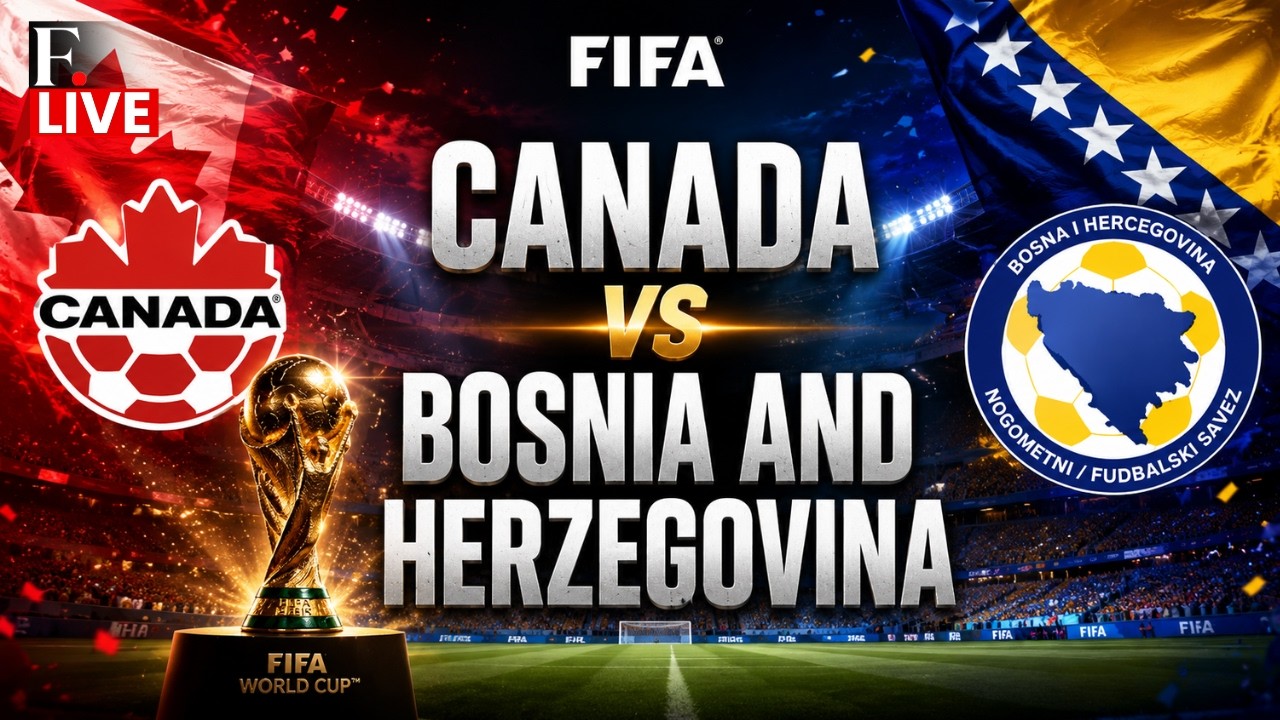 🔴FIFA WORLD CUP 2026 LIVE: Canada vs Bosnia and Herzegovina | Countdown Begins