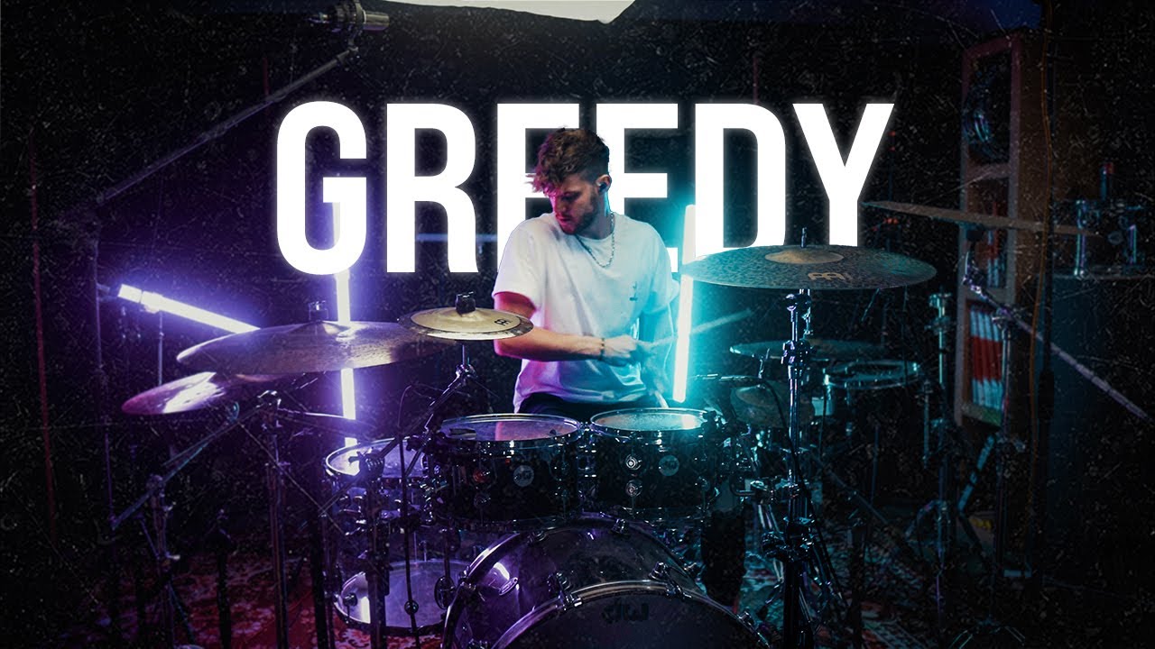 GREEDY - TATE MCRAE - DRUM COVER x Dany Kufner